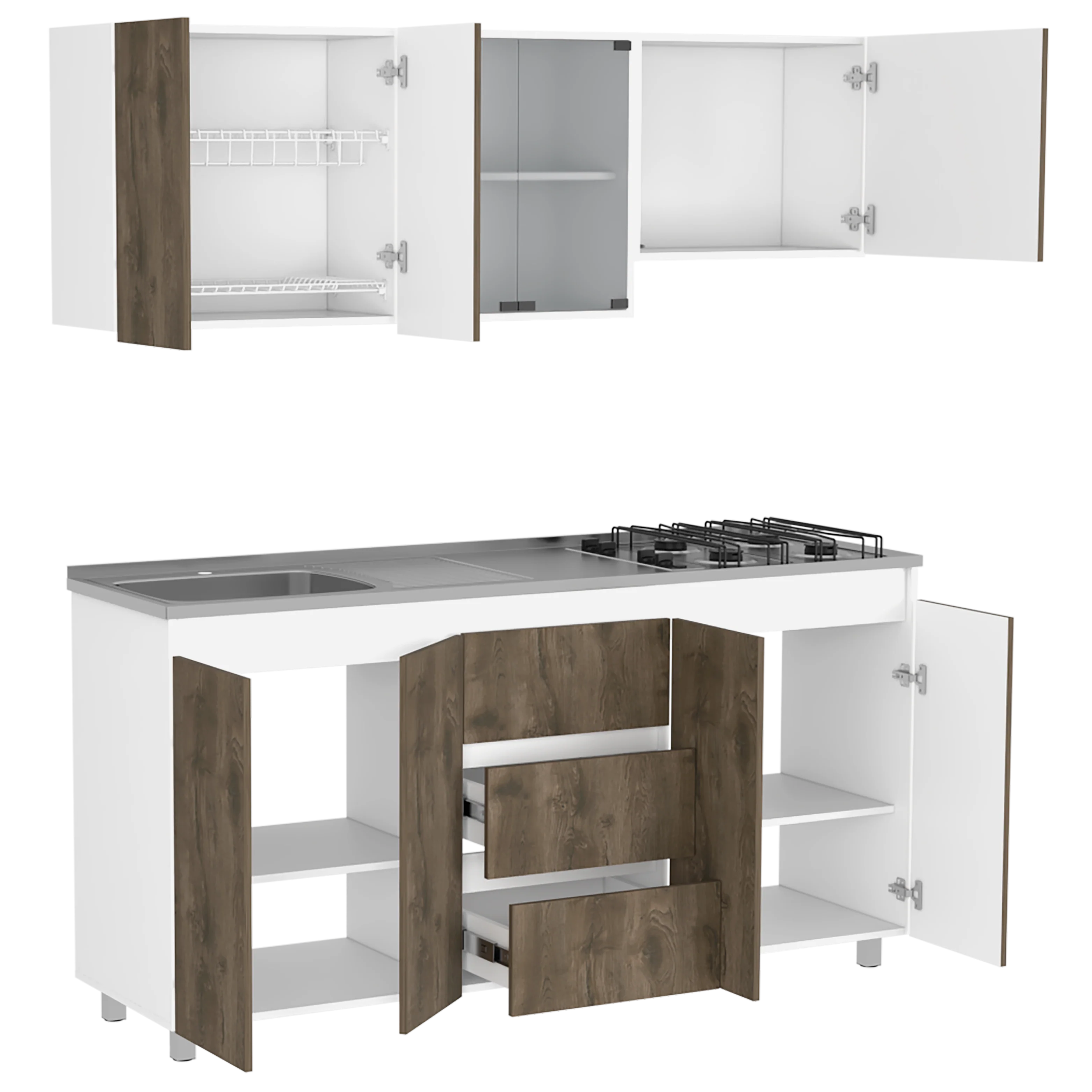 COCINA 180 VIMO (M.IZQ) (4C) BLANCO MQZ+ - Image 4