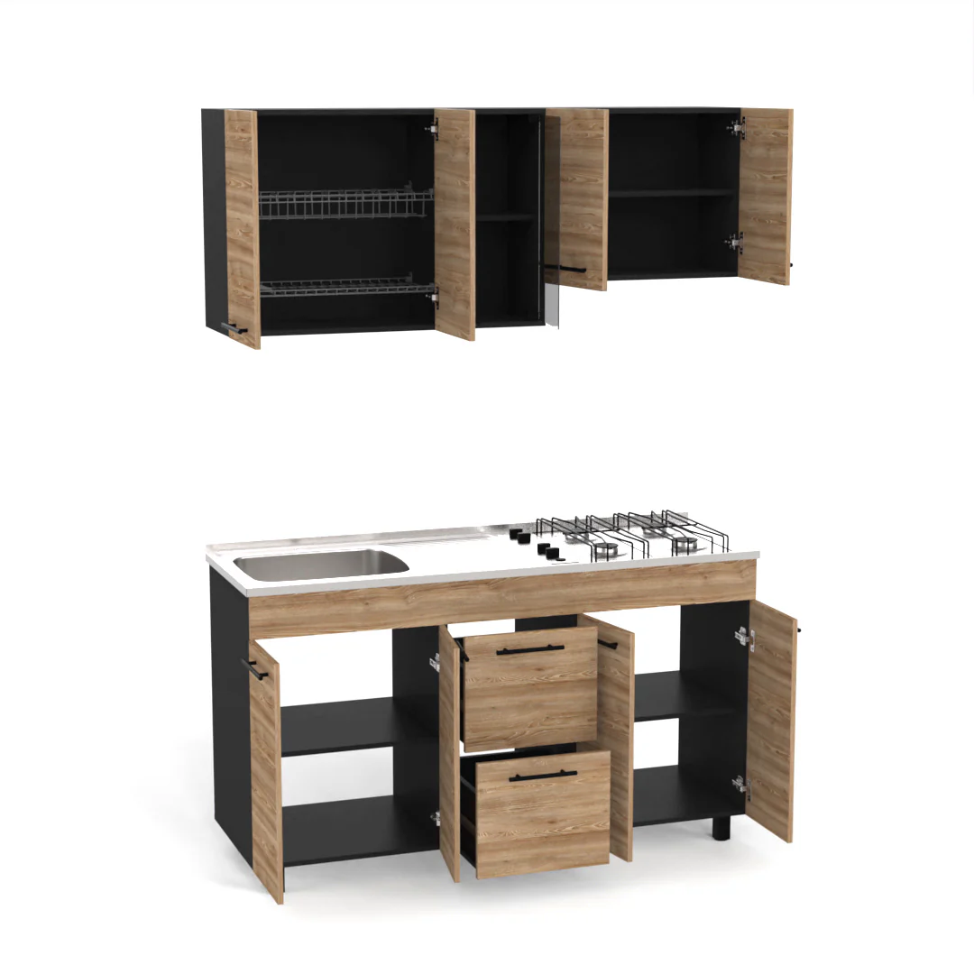 COCINA 150 LUNA (M. IZQ) (3C) WENGUE+MI - Image 10