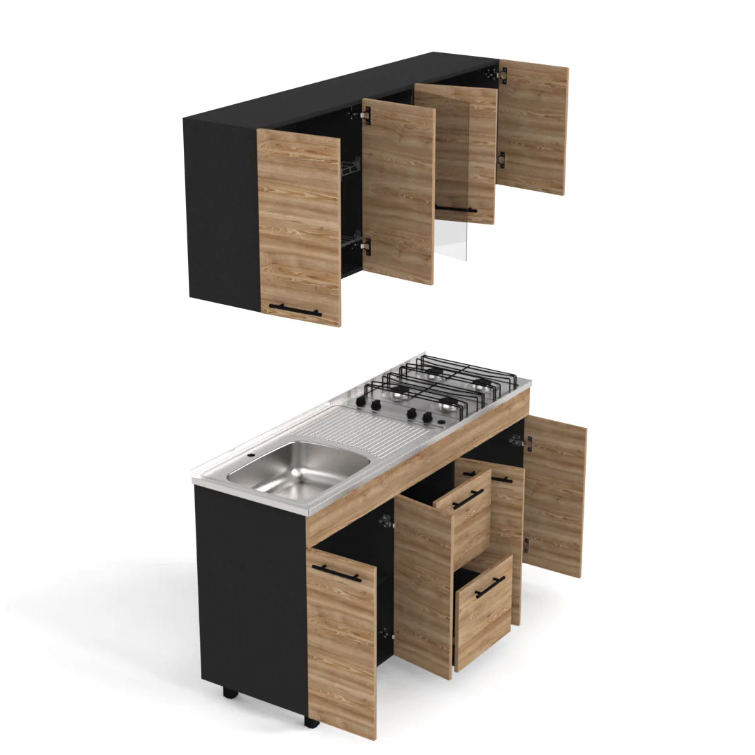 COCINA 150 LUNA (M. IZQ) (3C) WENGUE+MI - Image 118