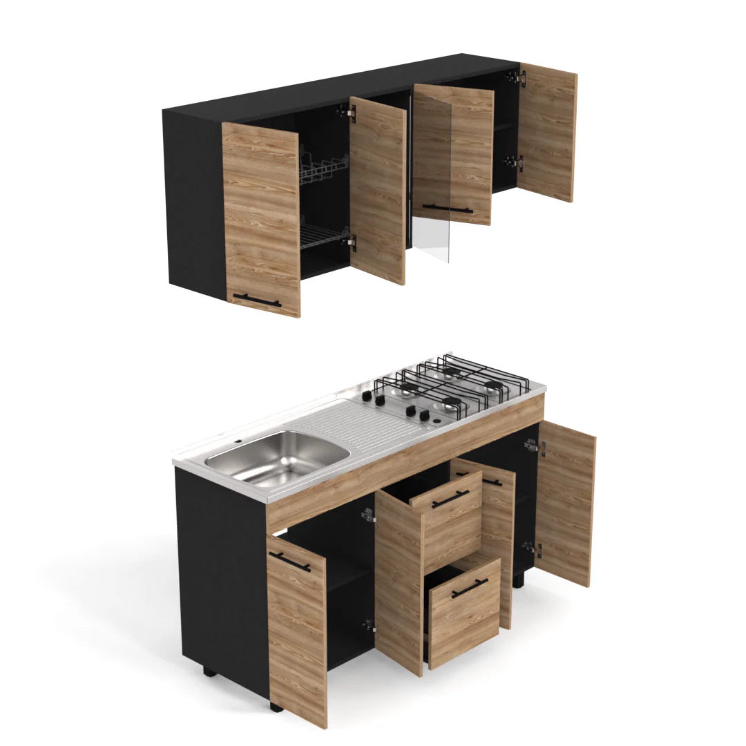COCINA 150 LUNA (M. IZQ) (3C) WENGUE+MI - Image 123