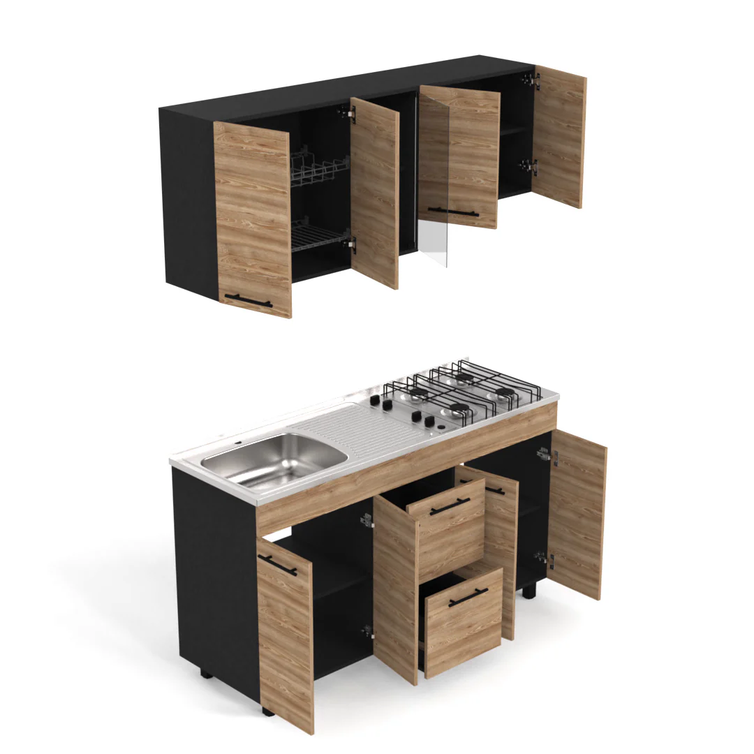COCINA 150 LUNA (M. IZQ) (3C) WENGUE+MI - Image 125