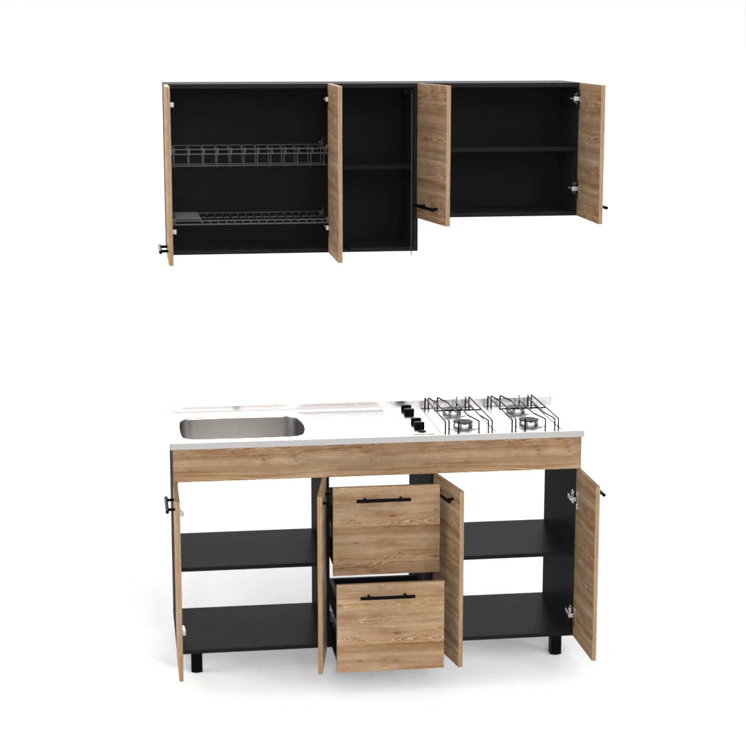 COCINA 150 LUNA (M. IZQ) (3C) WENGUE+MI - Image 25