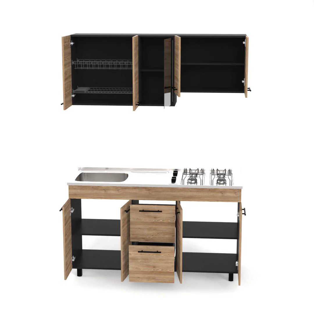 COCINA 150 LUNA (M. IZQ) (3C) WENGUE+MI - Image 33
