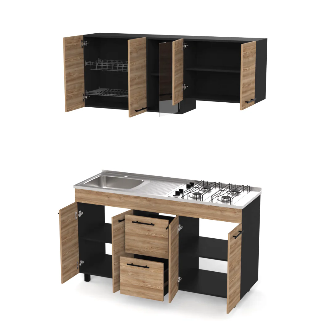 COCINA 150 LUNA (M. IZQ) (3C) WENGUE+MI - Image 42