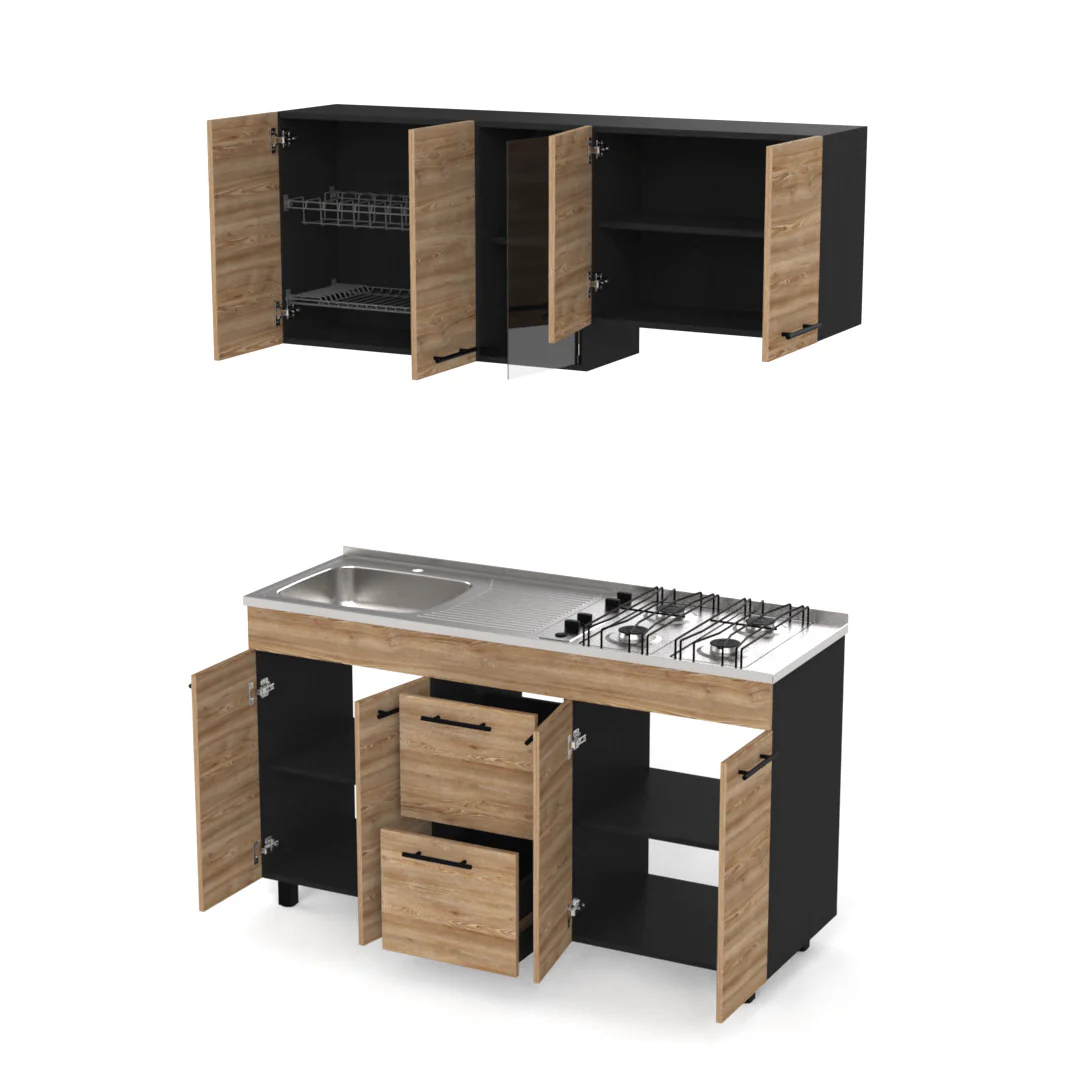 COCINA 150 LUNA (M. IZQ) (3C) WENGUE+MI - Image 43