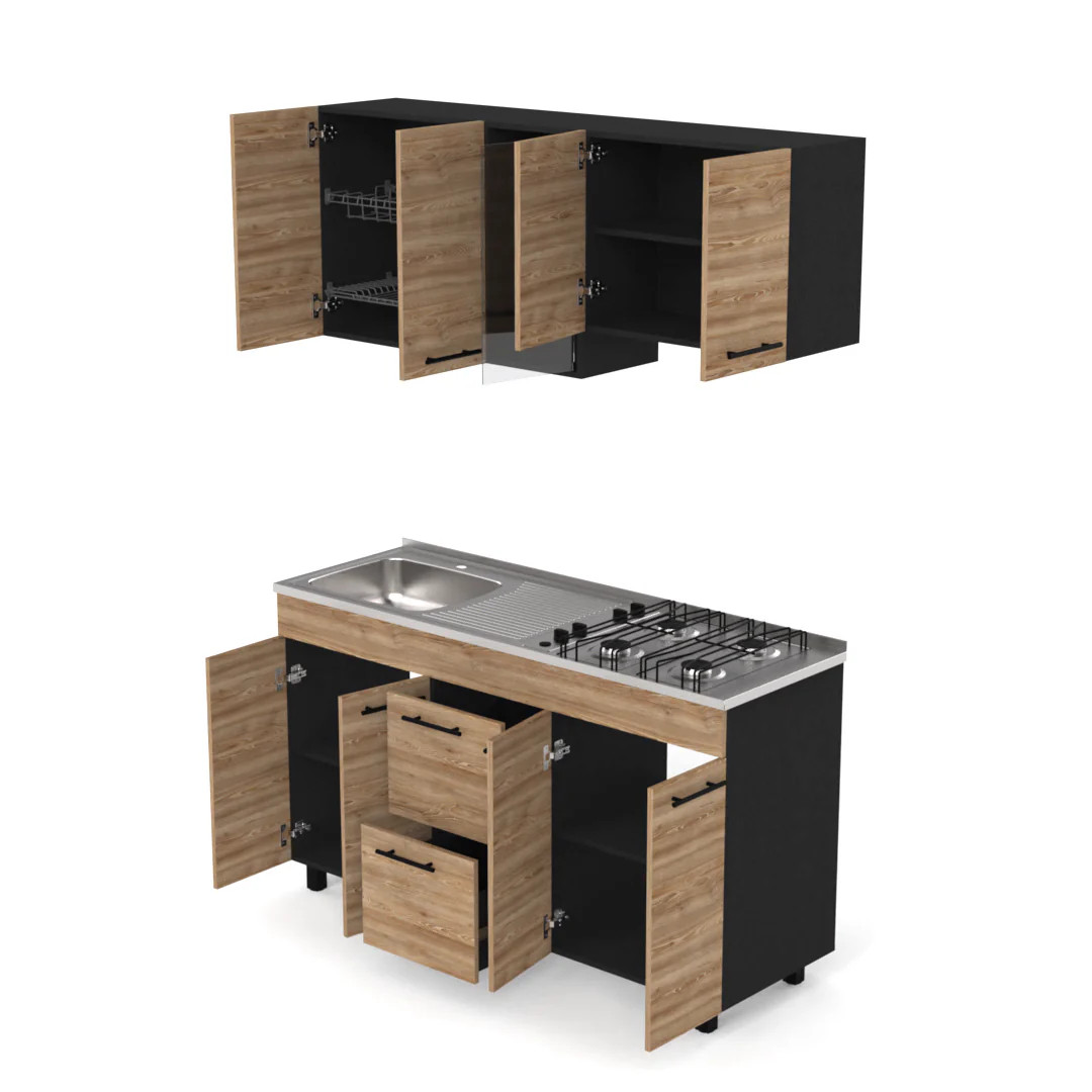 COCINA 150 LUNA (M. IZQ) (3C) WENGUE+MI - Image 48
