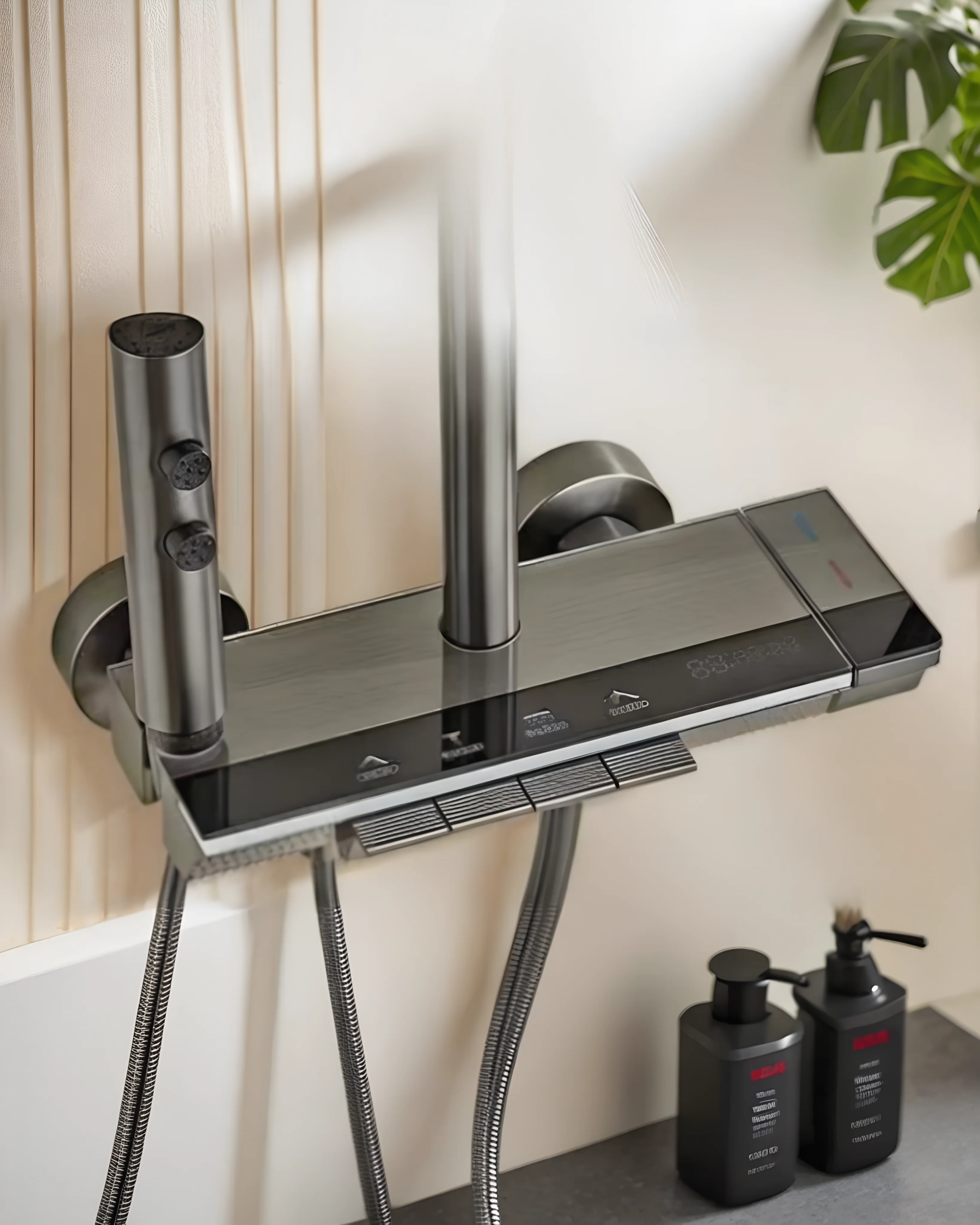 DUCHA COLUMNA - ACERO INOXIDABLE 304 - GRIS SATINADO - SDK1-001 - Image 2