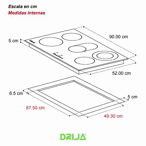 Estufa Eléctrica Alemania 90 Professionale - Image 3