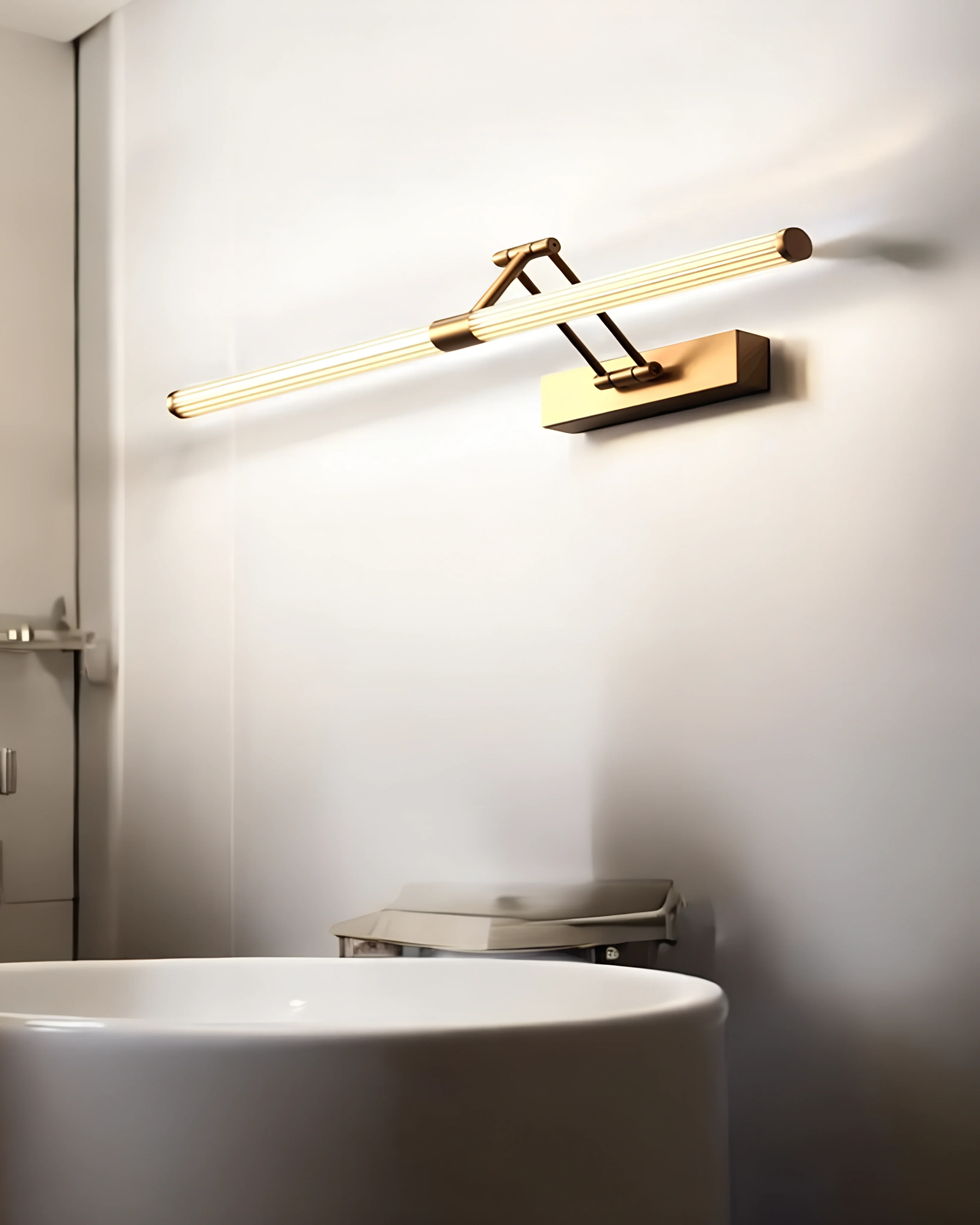 LAMPARA DE PARED LED DORADA 10W CCT - Image 2
