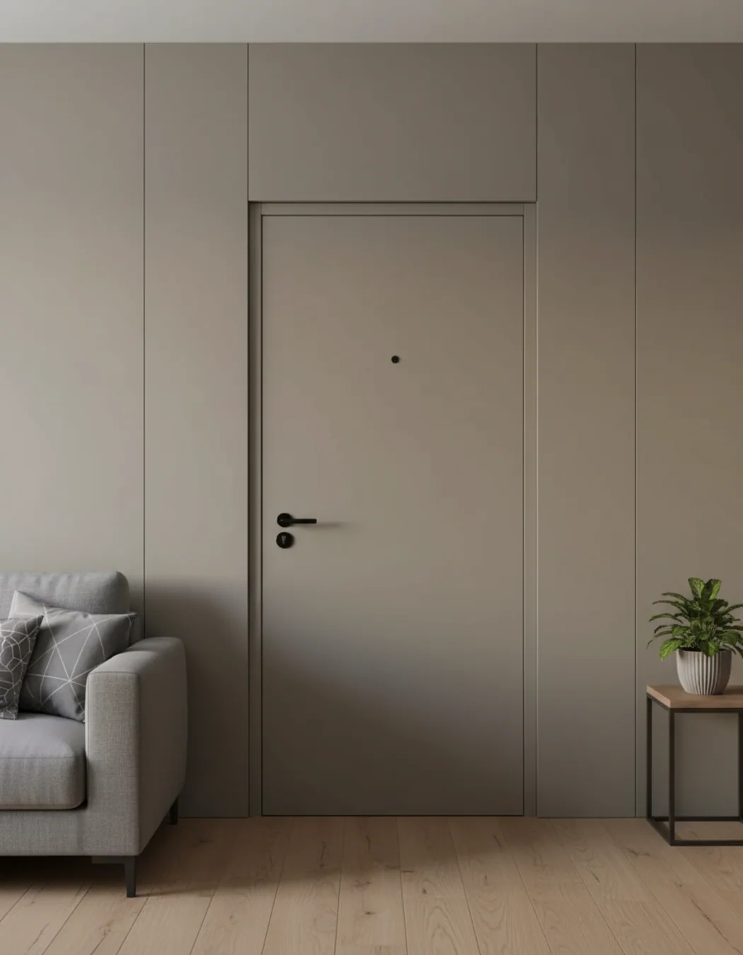 PUERTA DE SEGURIDAD MULTIPUNTOS - 97CM X 215CM X 70MM - TAUPE - Image 7