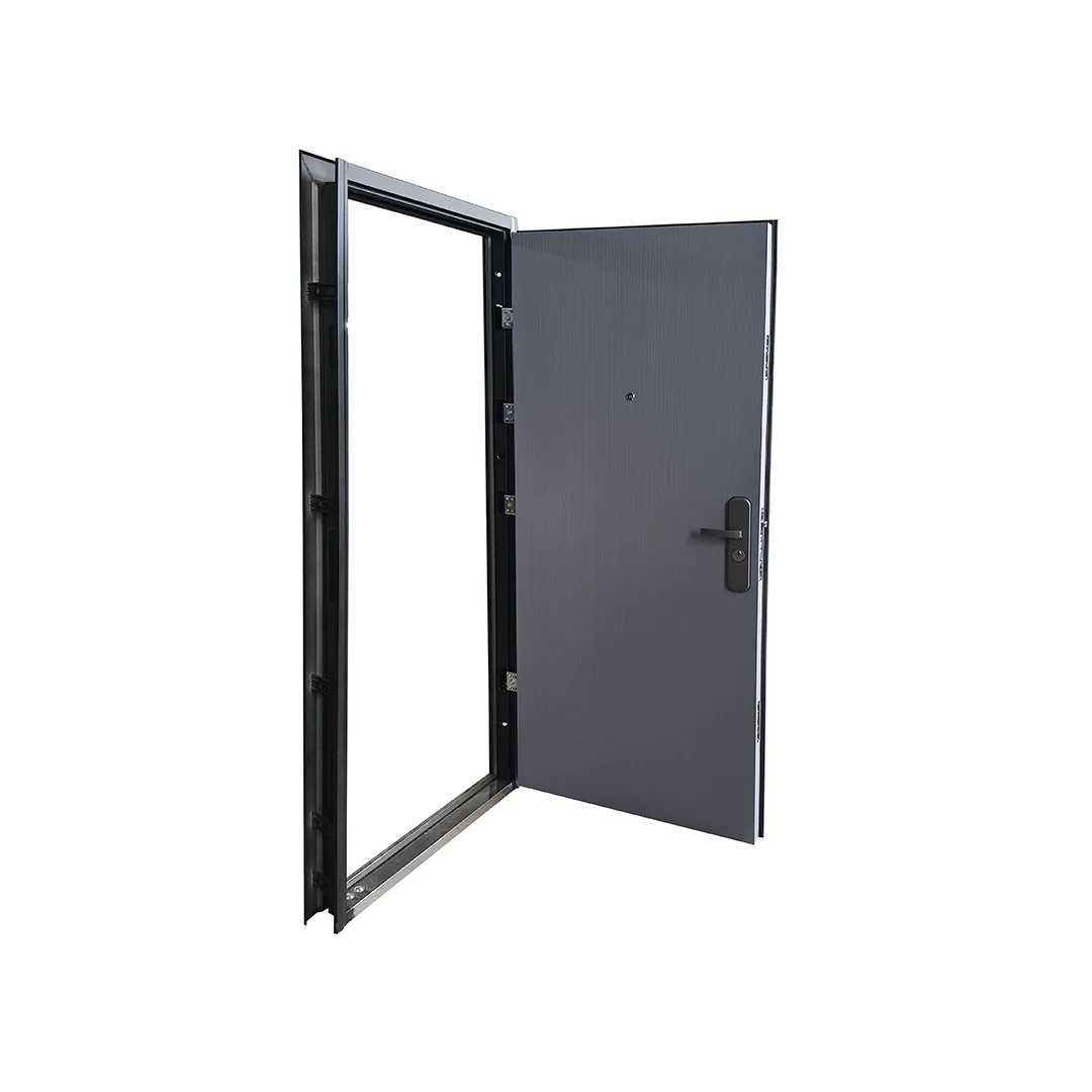 PUERTA DE SEGURIDAD MULTIPUNTOS - 97CM X 215CM X 7CM - GRIS - Image 2