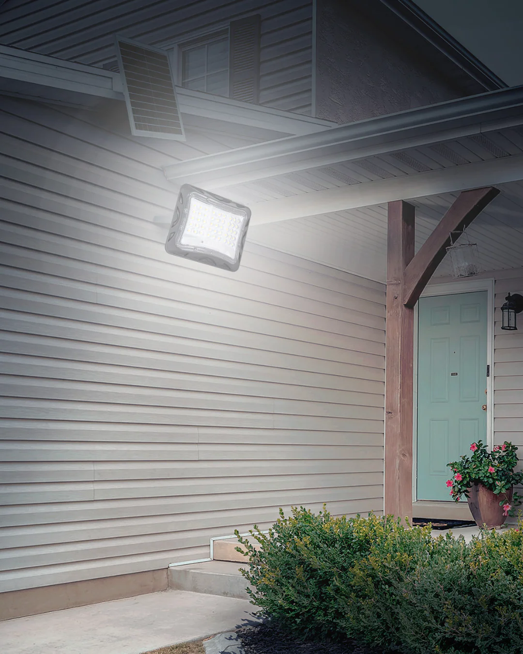 REFLECTOR SOLAR LED 150W 6500K - TAMAÑO 294×229×69 MM - LUZ 6500K (BLANCO FRÍO) - 150W - Image 2