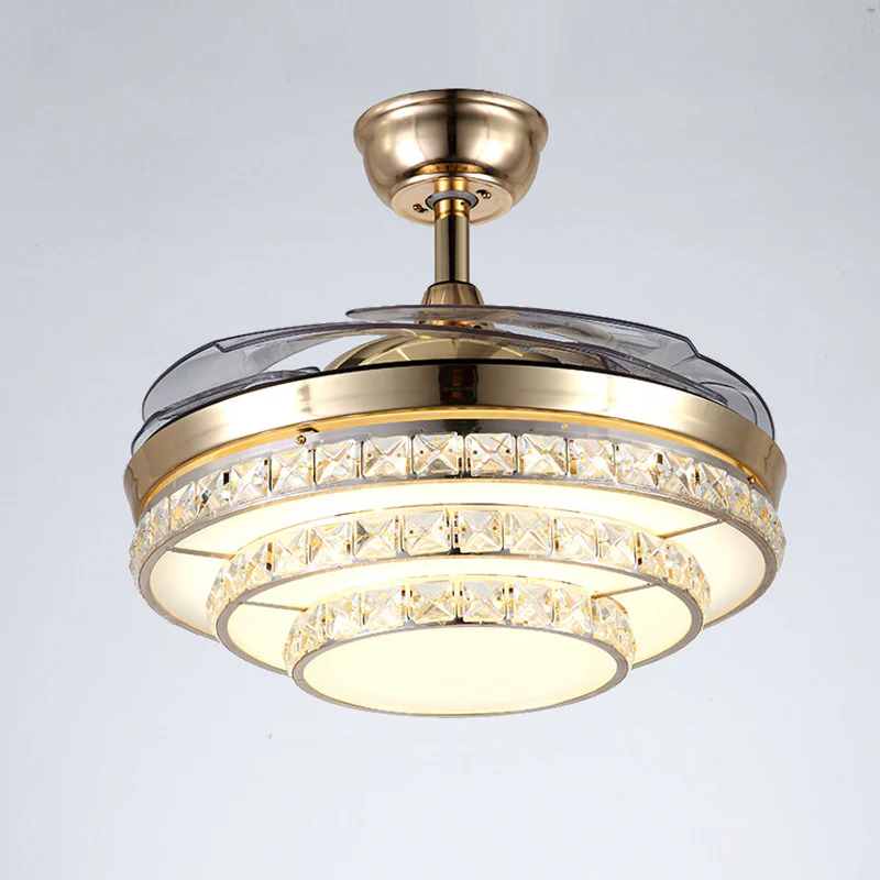 ABANICO DE TECHO 35W 45CM DORADO - Image 3